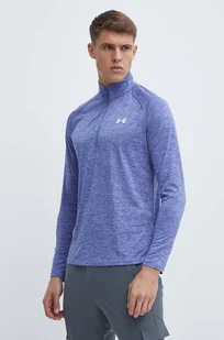 Under Armour bluza treningowa Tech 2.0 kolor niebieski melanżowa - Bluzy męskie - miniaturka - grafika 1