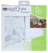 Zabawki interaktywne dla dzieci - Prześcieradło Next2me Forever grey sheep 2szt - Chicco - miniaturka - grafika 1