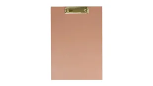 Deska A4 z klipem Rose Gold - BIURFOL - Segregatory - miniaturka - grafika 1
