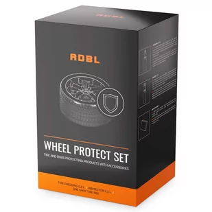 ADBL Wheel Protectant SET - zestaw do zabezpieczenia opon i felg - Akcesoria do mycia samochodu - miniaturka - grafika 1