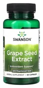 Witaminy i minerały - Ekstrakt z pestek winogron Swanson z MegaNatural Gold (ekstrakt z pestek winogron i skórki winogron), 60 kapsułek - miniaturka - grafika 1