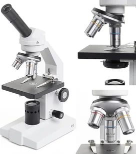 Mikroskop Optyczny Biologiczny Techrebal BM One 400x Edukacyjny Techrebal - Mikroskopy i lupy - miniaturka - grafika 1