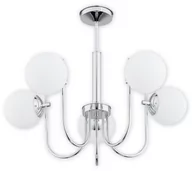 Lampy sufitowe - Lemir Ape żyrandol 5 pł. / chrom O2855 W5 CH - miniaturka - grafika 1
