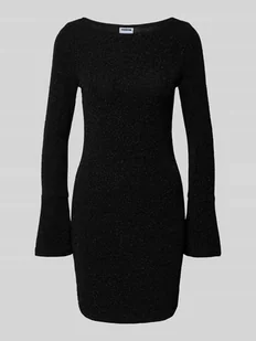 Sukienka mini z rozkloszowanymi rękawami model ‘GILLY’ - Sukienki - miniaturka - grafika 1