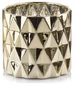 Pozostałe akcesoria do uprawy roślin - Doniczka Osłonka Ceramiczna 12,5 CM Złota Ozdoba - miniaturka - grafika 1