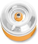 Akcesoria i części AGD - MixSy Młynek / Procesor do blendera ręcznego mixSy w kolorze pomarańczowo-białym. - miniaturka - grafika 1