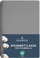 Prześcieradła - BARBONS Prześcieradło z gumką 90x200 cm, bawełna, Oeko-TEX - miniaturka - grafika 1