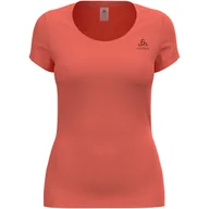Koszulki i topy damskie - Koszulka z krótkim rękawem damska ODLO Active F-Dryight Eco BL Top Crew Neck - miniaturka - grafika 1