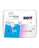 Pieluchy dla dorosłych - Seni Active Super Majtki chłonne M, 10 sztuk - miniaturka - grafika 1