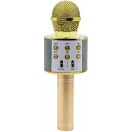 Akcesoria do MP3 - Manta Głośnik mobilny MIC10-G z mikrofonem Złoty - miniaturka - grafika 1