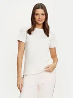 Koszulki i topy damskie - Guess T-Shirt V4YI09 J1314 Écru Oversize - miniaturka - grafika 1