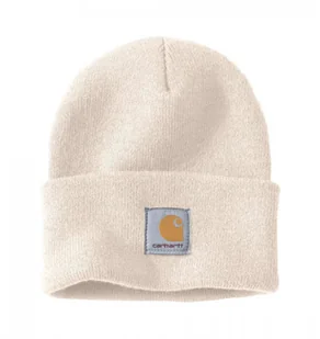 Czapka zimowa Carhartt Acrylic Watch Hat A18 Winter White - Czapki damskie - miniaturka - grafika 1