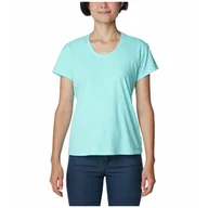 Koszulki sportowe damskie - Koszulka damska Columbia Sun Trek™ SS Tee Rozmiar: L / Kolor: jasnoniebieski - miniaturka - grafika 1