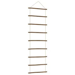 vidaXL Dekoracja ścienna, drabinka, 50x150 cm, naturalna gałąź - Ozdoby bożonarodzeniowe - miniaturka - grafika 1