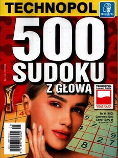 500 Sudoku z Głową - Czasopisma - miniaturka - grafika 1