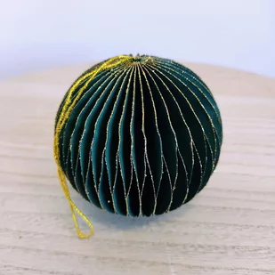 Zawieszka, bombka papierowa h8cm - Bombki - miniaturka - grafika 1