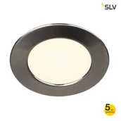 Lampy pozostałe - SLV SPOTLINE Downlight DL 126 LED okrągły szczotk metal 2700K 112165 - miniaturka - grafika 1