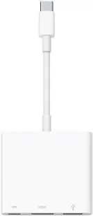 Wieloportowa przejściówka Apple na cyfrowe AV z USB-C (MUF82ZM/A) - Kable komputerowe i do monitorów - miniaturka - grafika 1