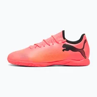 Piłka nożna - Buty piłkarskie PUMA Future 7 Play IT sunset glow/puma black/sun stream WYSYŁKA W 24H 30 DNI NA ZWROT - miniaturka - grafika 1