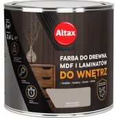 Farby i impregnaty do drewna - Farba do drewna, mdf, laminat 400 ml szary ALTAX - miniaturka - grafika 1