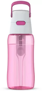 Butelka filtrująca Dafi SOLID 0,5 l flamingowa barwiony zbiornik z filtrem - Butelki filtrujące - miniaturka - grafika 1