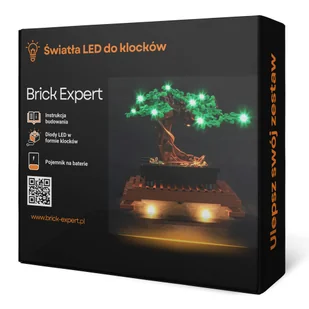 Brick Expert, Oświetlenie LED, do klocków, Creator Drzewko Bonsai 10281 - Klocki - miniaturka - grafika 1