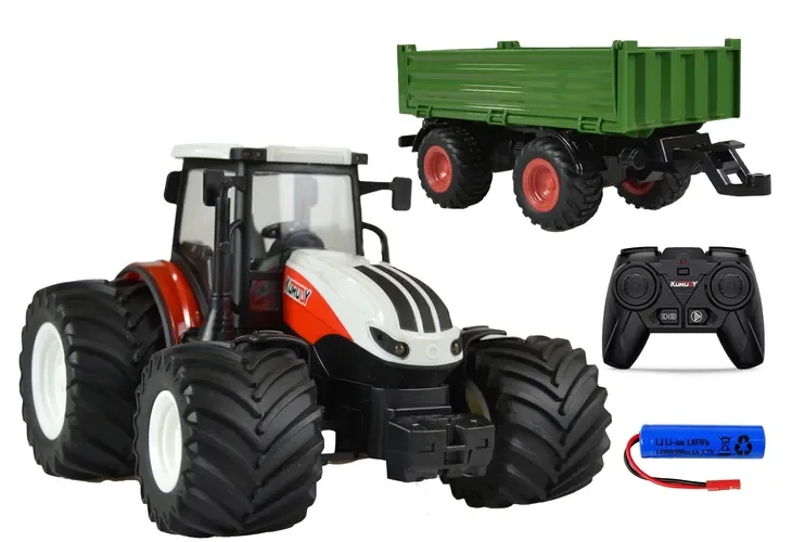 Traktor Zdalnie Sterowany Ciągnik Z Przyczepą Rc Farma Korody