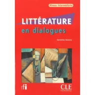 Książki do nauki języka francuskiego - Litterature en dialogues niveau intermediare Książka + CD - Baraona Genevieve - miniaturka - grafika 1