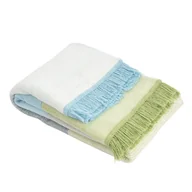 Koce - Dekoria Koc Cotton Cloud 150x200cm Pastel Green&Blue 150 x 200 cm 760-200 - miniaturka - grafika 1