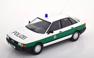 Samochody i pojazdy dla dzieci - Triple 9 Audi 80 (B3) Police 1989 White Green 1:18 1800345 - miniaturka - grafika 1