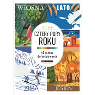 Poradniki dla rodziców - Art therapy. Kolorowanka antystresowa. Cztery pory roku. 40 plansz do kolorowania - miniaturka - grafika 1