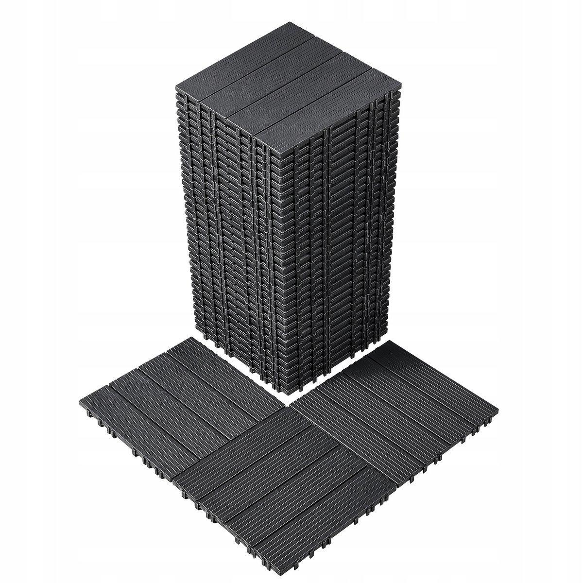 PŁYTKI TARASOWE VEVOR 36 ELEMENTÓW 30X30 CM WODOODPORNE ANTYPOSLIZGOWE