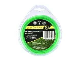 ŻYŁKA TNĄCA DO KOS I PODKASZAREK 2,7 MM 15 MB JG G73977-1 PIĘCIOKĄT - Akcesoria do kos i kosiarek - miniaturka - grafika 1