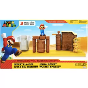 PLAYSET DESERT SUPER MARIO BROS 6CM - Figurki dla dzieci - miniaturka - grafika 1
