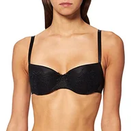 Biustonosze - Passionata Ge biustonosz push-up, bielizna damska, czarny, 75A - miniaturka - grafika 1