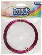 Dekoratorstwo - BREWIS Drucik florystyczny różowy 3m Brewis DF6 - miniaturka - grafika 1