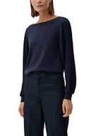 Swetry damskie - s.Oliver BLACK LABEL Sweter damski, biały, rozmiar 46 (DE), biały, 46 - miniaturka - grafika 1