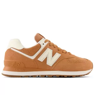 Buty New Balance WL574NB - brązowe - Buty sportowe damskie - miniaturka - grafika 1