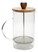 Zaparzacze i kawiarki - Szklany zaparzacz tłokowy NATURO 850 ml - miniaturka - grafika 1