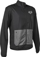 Odzież motocyklowa - Fox Racing Męska kurtka przeciwwiatrowa Ranger, czarna, średnia - miniaturka - grafika 1