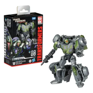 Figurka Transformers: War for Cybertron Generations Studio Series Deluxe Class - Gamer Edition Decepticon Soldier - Figurki dla dzieci - miniaturka - grafika 1