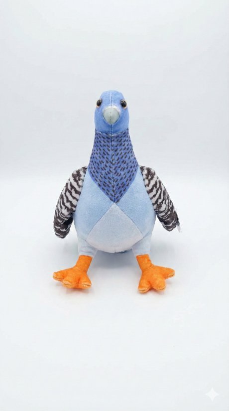 Uroczy Pluszowy Gołąb Maskotka Przytulanka 20cm - Idealny na Prezent