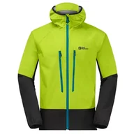 Kurtki męskie - Kurtka męska Jack Wolfskin Alpspitze Recco softshell sportowa-L - miniaturka - grafika 1