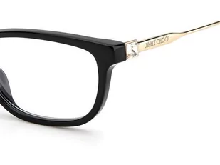 Okulary korekcyjne Jimmy Choo JC342 807 - Okulary korekcyjne, oprawki, szkła - miniaturka - grafika 4