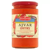 Podravka POD.AJVAR OSTRY 350G 350 G - Sosy w słoikach - miniaturka - grafika 1