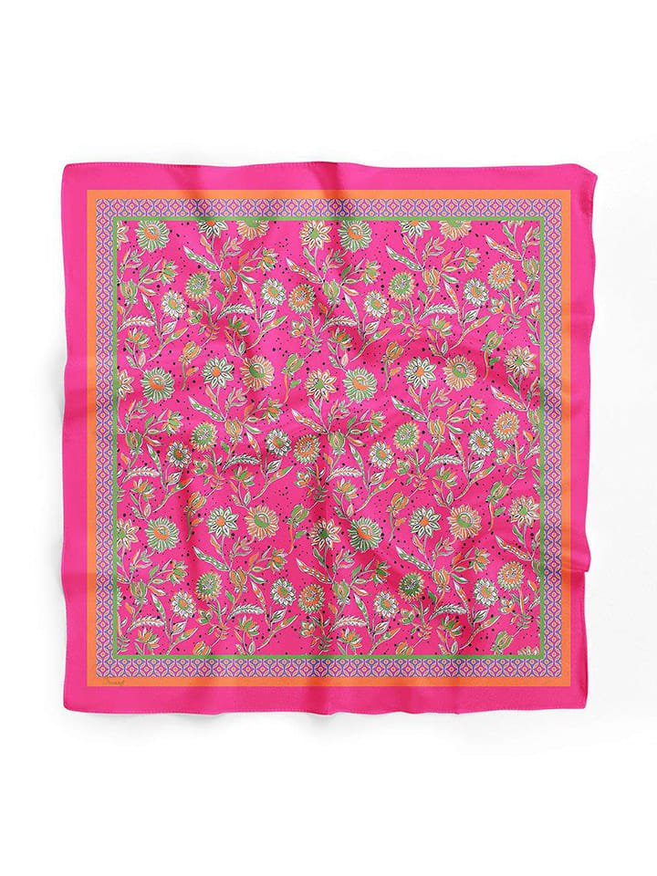 Lucky Bees Chusta w kolorze różowym - 55 x 55 cm