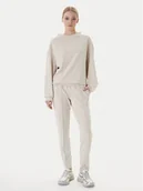 Dresy damskie - EA7 Emporio Armani Dres 7W000194 AF12643 U1088 Beżowy Relaxed Fit - miniaturka - grafika 1