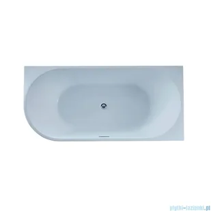 The North Bath Calia wanna wolnostojąca przyścienna prawa 150x75cm + syfon Klik-klak 6845-1501R | - Wanny z hydromasażem - miniaturka - grafika 5
