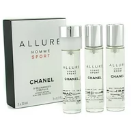 Zestawy perfum męskich - Chanel Allure Homme Sport, zestaw kosmetyków, 3 szt. - miniaturka - grafika 1