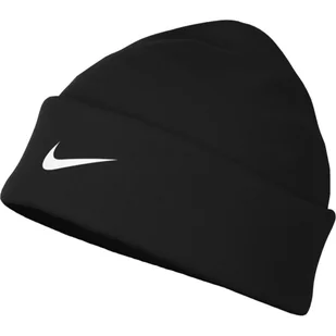 Czapka męska Nike Peak Dri-FIT Standard Cuff Hat, czarny/biały, jeden rozmiar - Czapki męskie - miniaturka - grafika 1